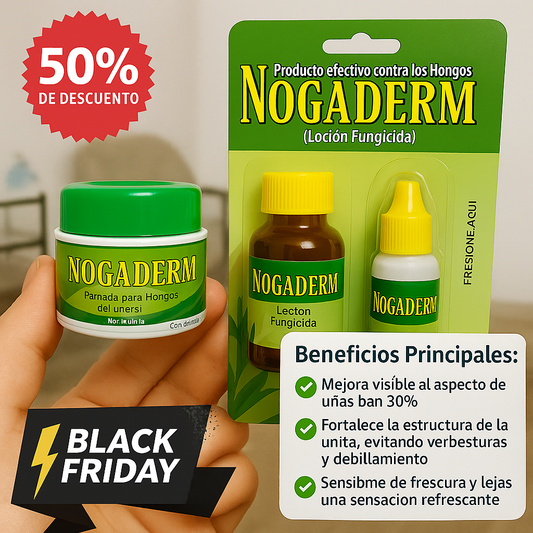 NOGADERM™ 🍃TRATAMIENTO ANTIHONGOS 100% NATURAL