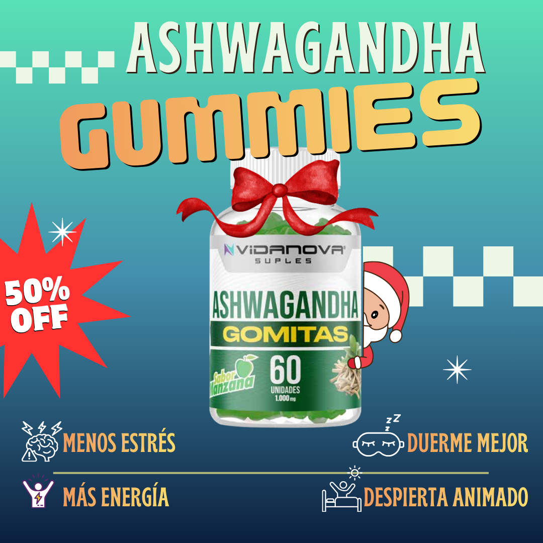 💚ASHWAGANDHA GUMMIES™ - EQUILIBRIO, ENERGÍA Y CALMA EN CADA GOMITA