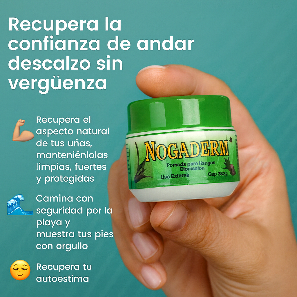 NOGADERM™ 🍃TRATAMIENTO ANTIHONGOS 100% NATURAL